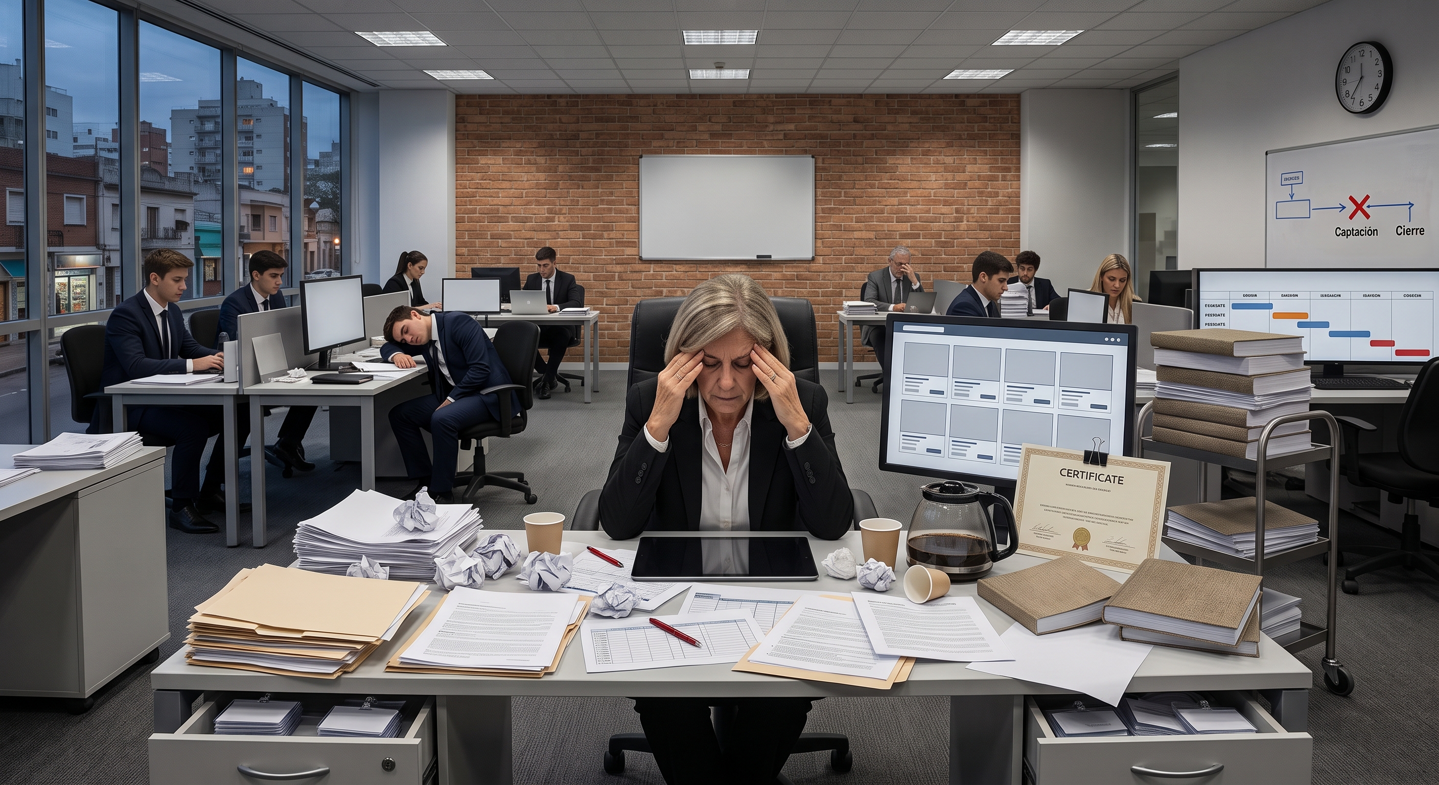 Desgaste del Broker y Team Leader